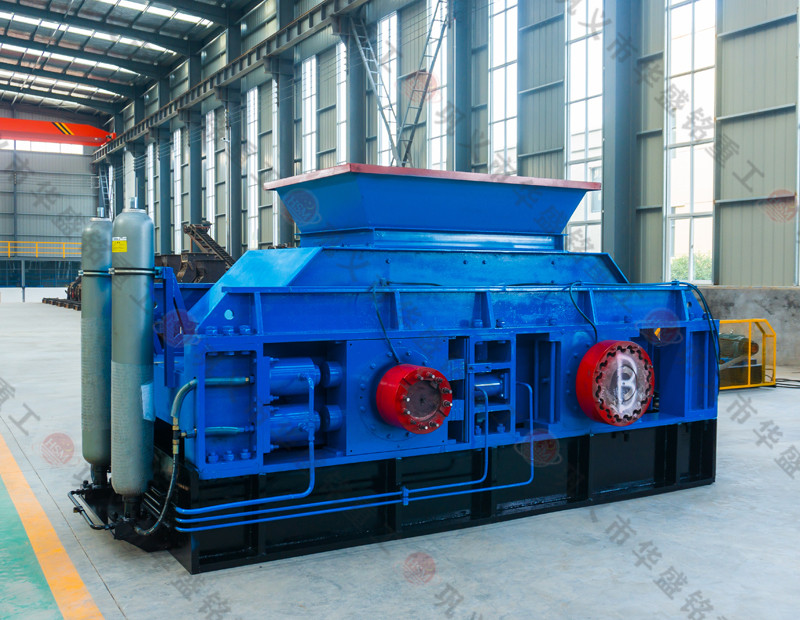 華盛銘重工對(duì)輥制砂機(jī)試機(jī)視頻，石子制砂